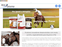 Tablet Screenshot of botupharma.com.br